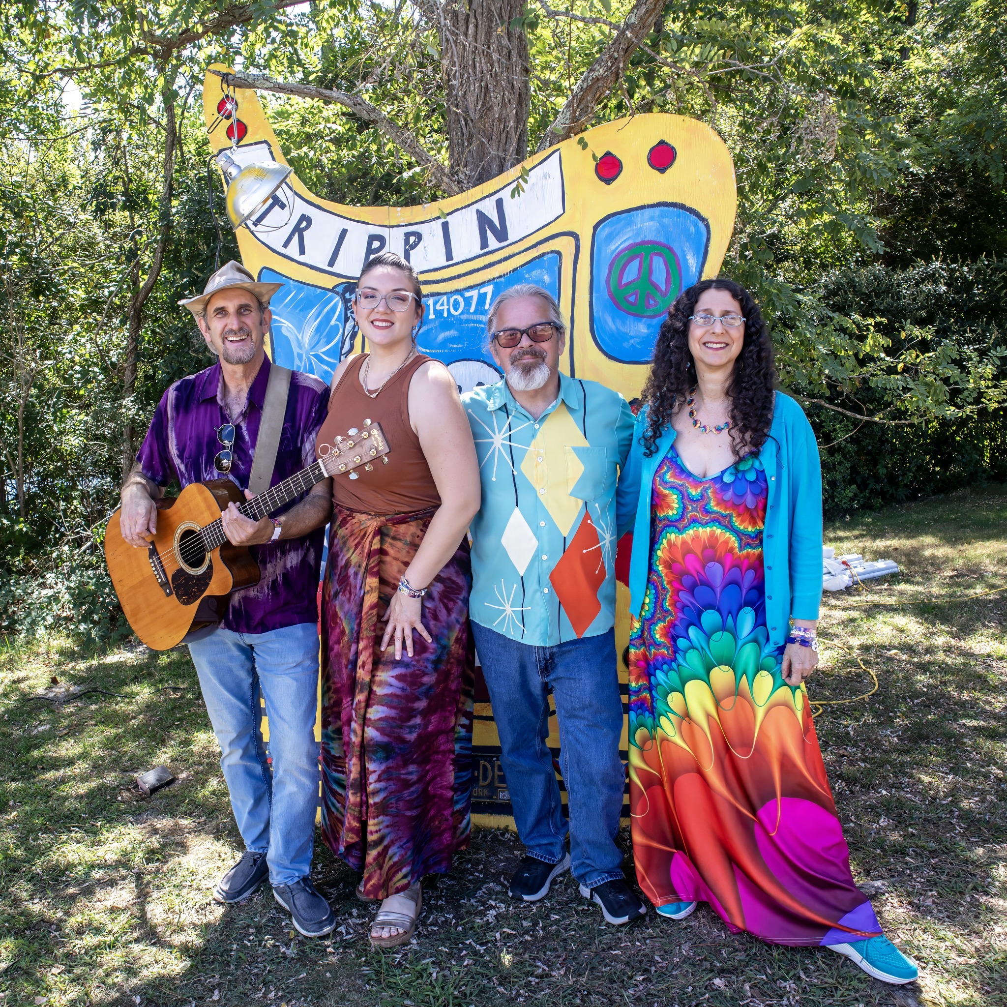 Mara Levine with Gathering Time at Philadelphia Folk Festival in Philadelphia, PA